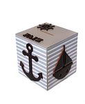 Dox Box Customised Nautical Theme Piggy Bank