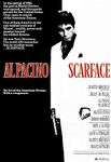 Scarface Classic Vintage 80's Movie Poster Art Glossy Poster (A2 420 × 594 mm)