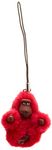 Kipling Monkeyclip Xs Kh Women’s Keyring, Pink (True Pink), 4x4.8x2.5 Centimeters (B x H x T)