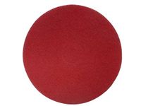 Abtec 406mm (16") Floor Cleaning Buffer Pads - Red Buffer, Pack of 5