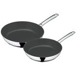 WMF Pans Set of 2 Cromargan with Ceramic Coating