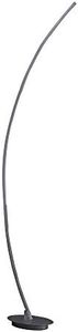 ORE International HBL2309 62.25" in Bradie Brushed Nickel Led Arc Tube Floor Lamp