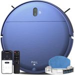 ZCWA Robot Vacuum and Mop Combo, 2 in 1 Mopping Robotic Vacuum with WiFi/App, Robotic Vacuum Cleaner, Schedule Settings, Self-Charging, Ideal for Hard Floor, Pet Hair and Low Pile Carpet