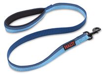 HALTI Lead For Dogs, Size Small, Blue, 1.2m, Premium Nylon Puppy & Dog Leash, Reflective, Neoprene-Padded Handle, Comfortable & Easy to Use, For Small, Medium & Large Dogs