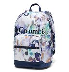 Columbia Unisex Adult Zigzag Backpack, Backpack, White Impressions/Nocturnal, Size O/S