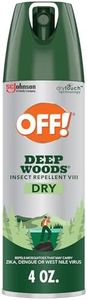 OFF! Deep Woods Bug Spray, Insect & Mosquito Repellent VIII, DryTouch Technology, 4 Ounce