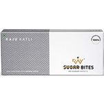 LB RAY No Sugar Bites Stevia Kaju Katli Barfi - 100% Sugar-Free Indian Mithai Made with Natural Plant Sweetener Stevia (200 gm)