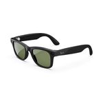 Ray-Ban Meta Glasses, Wayfarer - Shiny Black/G15 Green