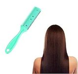 LALOCAPEYO Thin Comb Hair Trimming Comb Double Trimmer Diy Hair Trimming Comb Scissors Used for Thin and Thick Hair Trimming Styling Fork Trimmer Styling A Comb for Hair Cutting and Styling