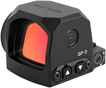 GOWUTAR GP-3 Large Window Red Dot Sight for RMSc Footprint Pistols