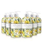 Baylis & Harding Royale Garden Limited Edition Lemon & Basil Hand Wash, 500 ml (Pack of 6) - Vegan Friendly