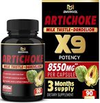 Artichoke 90 Capsules 𝟖𝟓𝟓𝟎𝐦𝐠 