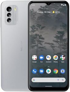 Nokia G60 5G | Android 12 | Dual SIM | Unlocked Smartphone | 6/128GB | 6.58-Inch Screen | 50MP Triple Camera | Ice Gray