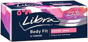 Libra Body Fit Super Tampons, Pack of 32