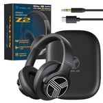 TREBLAB Z2 - Ultra Premium Over Ear Wireless Headphones - HyperHD Sound, High-End Bluetooth Stereo aptX, Active Noise Cancelling ANC Microphone, 35H Battery, Best Sports Gym Workout Travel Auriculares