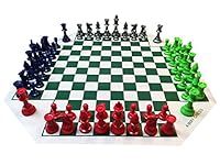 WE Games Four Player Chess Set, Che