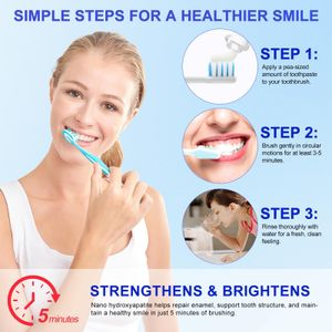 Hydroxyapatite Toothpaste for Sensitive Teeth – Enamel Care
