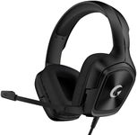 AOC Wired Gaming Headset for PS5, Xbox, PC, HD Mic, Stereo Bass, 79in Cable