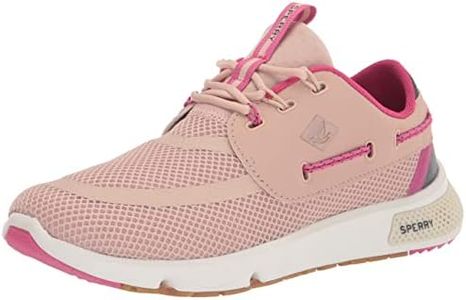 Sperry Women's 7 Seas 3-Eye Boating Shoe, Rose, 7.5