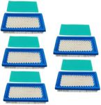 MOWFILL 5 Pack 17211-ZG9-M00 Air Filter With 17210-ZG9-M00 Pre Filter Replace Honda 08170-ZG9-M00 08170-ZG9-M01 17211-ZG9-M00 17218-ZG9-M00 Fits Honda GXV140 HR215 HRB215 HRC215 HRM195 HRM215