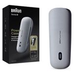 Braun PowerCase, Electric Shaver Charging Case, Compatible with Braun Series 9 & 8 Electric Shavers, Up to 6 Weeks of Shaving, 50% More Battery