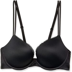 Calvin Klein LIQUID TOUCH PUSH UP PLUNGE BLACK