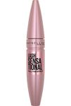 Maybelline Mascara, Lash Sensational Volumizing & Thickening, Eyelash Lengthening, Flake Free Formula, Layer Reveal Brush, Defining Mascara, Maybelline New York, Shade: Very Black