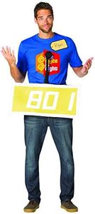 Rasta Imposta The Price is Right Yellow Contestant Row Costume, Adult, One-Size, Unisex