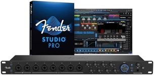 Fender Quantum LT 16 | 16-in 8-out USB-C Audio Interface for Music Production, Eight MAX-HD Mic Preamps, 14 Line Inputs, Low-Latency Drivers, Loopback, Balanced Outputs, Headphone Amp, Mac & PC