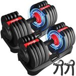 HAKENO 15 in 1 Adjustable Dumbbell 
