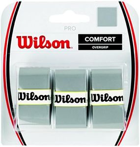 WILSON Pro Overgrip Comfort - 3 Pack (Silver)