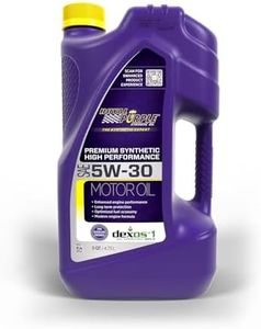 Royal Purple 51530 API-Licensed SAE 5W-30 High Performance Synthetic Motor Oil - 5 qt., Model:ROY51530