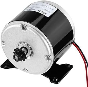 Vevitts 350W Brushed Electric Motor, Small Brushed Permanent Magnet Electric Motor for E Scooter Drive Speed Control 24V 350W 3000RPM