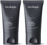 Geologie 2% Salicylic Acid Unscented Face Wash | Fragrance-Free Facial Cleanser for Men & Women | Acne & Oil Control | Non-irritating, Deep Cleansing & BHA Exfoliating Face Wash | 2-Pack