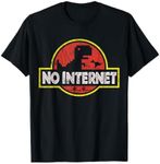 Geeky Dinosaur Pixel Art | Nerdy Computer Programming Geeks T-Shirt