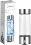 Hydrogen Water Bottle, Hydrogen Water Bottle Generator with SPE PEM Technology, Hydrogen Generator, 3-Minute Quick Electrolysis, Produces 1600PPB Hydrogen Water for Home, Office, and Daily Use