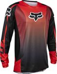 Fox Racing Men's 180 Leed Motocross Jersey, Fluorescent Red, Medium