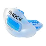 Shock Doctor Max Airflow 2.0 Lip Guard/Mouth Guard for Football 3500. for Youth and Adults OSFA. Breathable Wide Opening Mouthpiece. Helmet Strap Included.