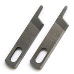 ckpsms Brand - Upper Knife Compatible with Singer Serger 14U,14CG,14SH Babylock Serger BL202,BL302,BL400,Singer 14U Riccarlock #412585 (2PCS)