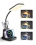 GOLSPARK Desk Lamp with Wireless Ch