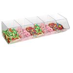 New Pick N Mix Sweet Acrylic Dispenser Display Stacking BIN Holder (Large)