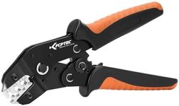 KF CPTEC Solar PV Cable Crimping Tool for Solar Wire Connectors, AWG14-10 (2.5/4/6mm²) - 7 In Mini Solar Crimper