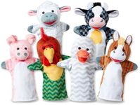 Melissa & Doug Barn Buddies Hand Pu