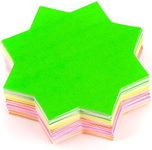 60x Assorted Colour Neon Stars Display Tags Flash Price Labels Shop Pricing