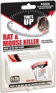 Times Up Rat and Mouse Killer 25 g (Pack of 5)