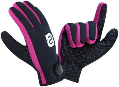 Summshall 2mm Neoprene Gloves, Keep Warm & Flexible, Anti-Slip Grip, Wetsuit Diving Gloves for Women Men, for Diving, Snorkeling, Surfing Paddling Spearfishing Sailing