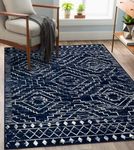 Wonnitar Moroccan Washable Area Rug