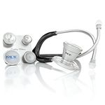 MDF Instruments MDF797CC-11 Pro Cardial C3 Cardiology Stainless Steel Dual Head Stethoscope with Adult, Pediatric and Infant Neonatal Convertible Chestpiece (Black)