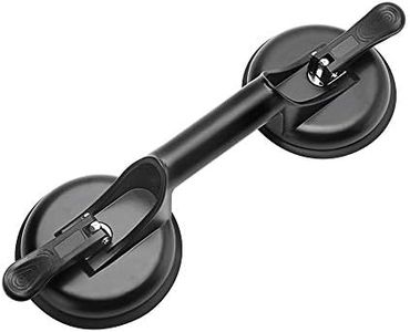 FCHO Glass Suction Cups Heavy Duty Aluminum Handle Glass Holder Hooks to Lift Large Glass/Floor Gap Fixer/Moving Glass/Pad for Lifting/Dent Fixer