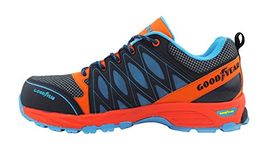 Goodyear Men's GYSHU1583_Multi Safety Trainers, Orange/Blue, 9 UK